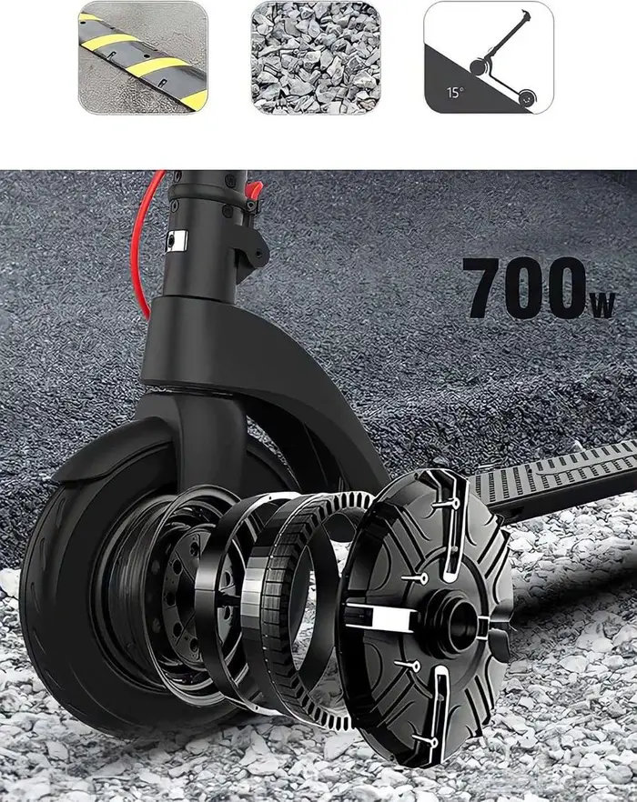 سكوتر كهربائي من كروني مستعمل نظيف 4