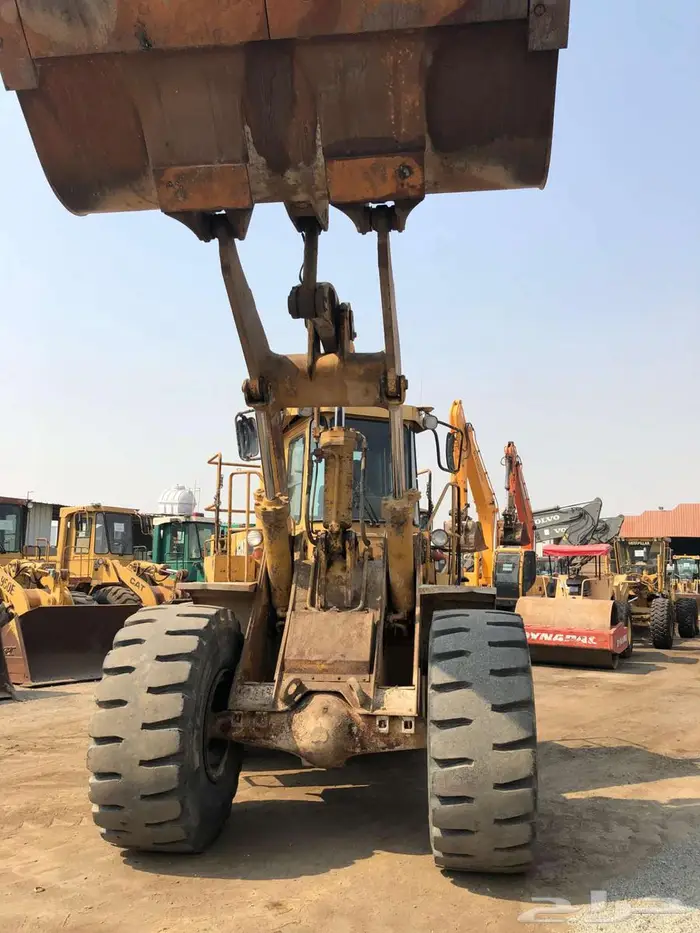 شيول كتربلر 966E موديل 91 مستورد لم يشتغل بالسعوديه 4