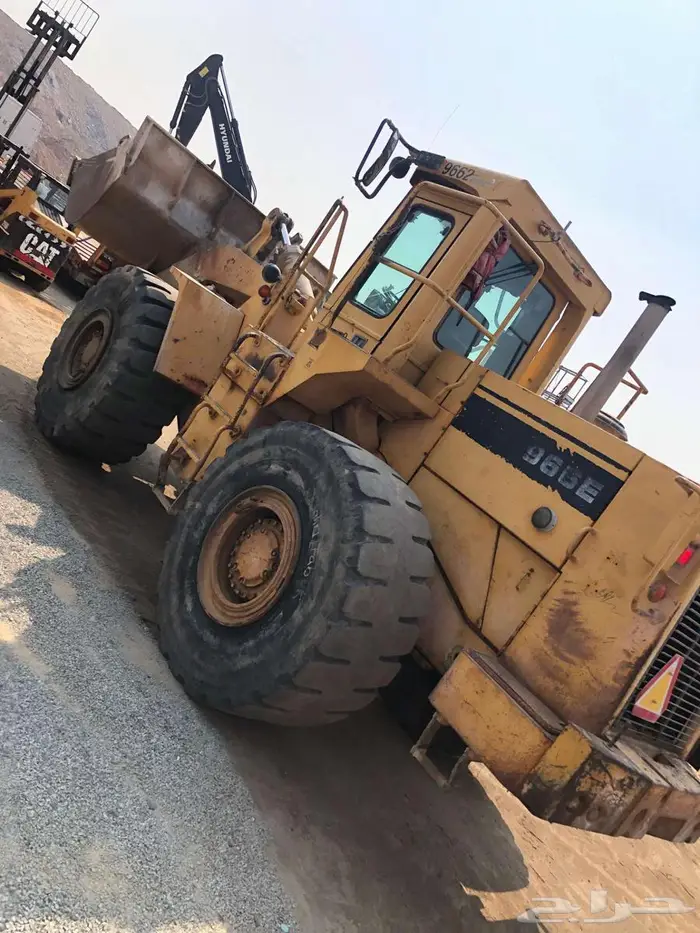 شيول كتربلر 966E موديل 91 مستورد لم يشتغل بالسعوديه 2