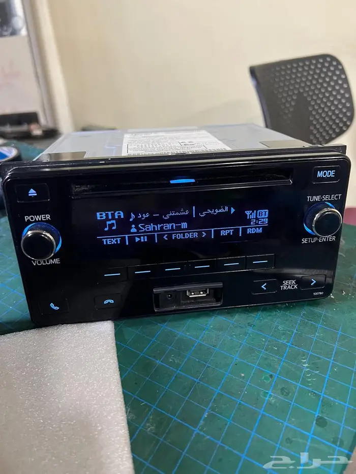 مسجل تويوتا اصلي وارد اليحيى 0