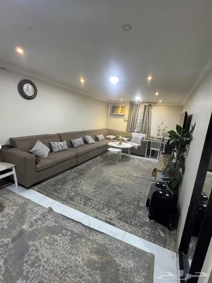 طقم كنب رمادي وطقم كنب بيج 0