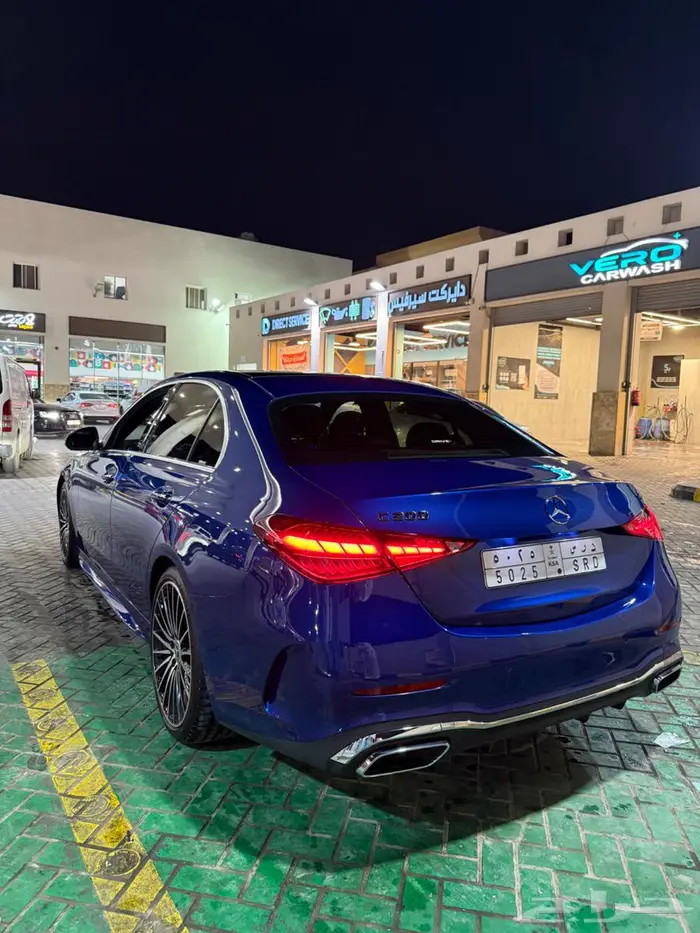 مرسيدس c200 amg. سعودي الجفالي 2