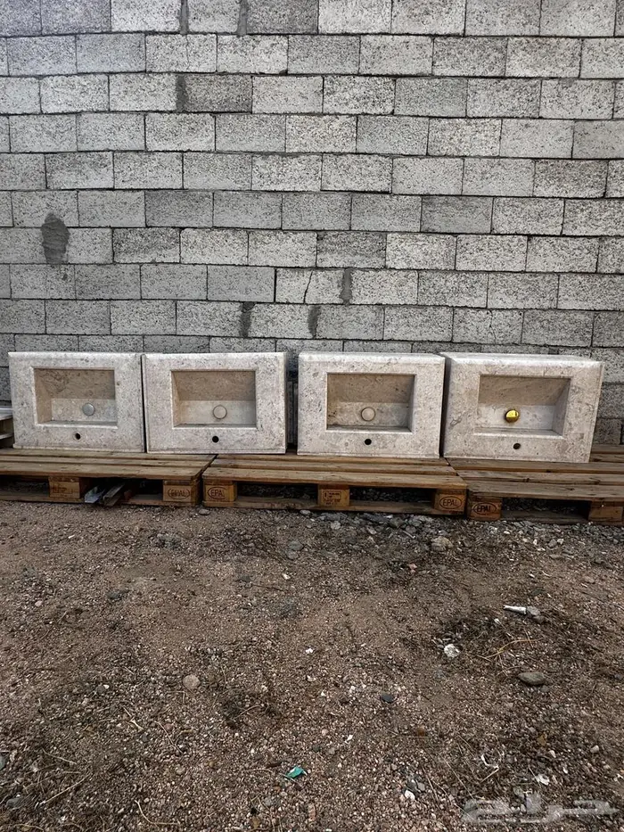 مغاسل رخام صناعي جديد 0