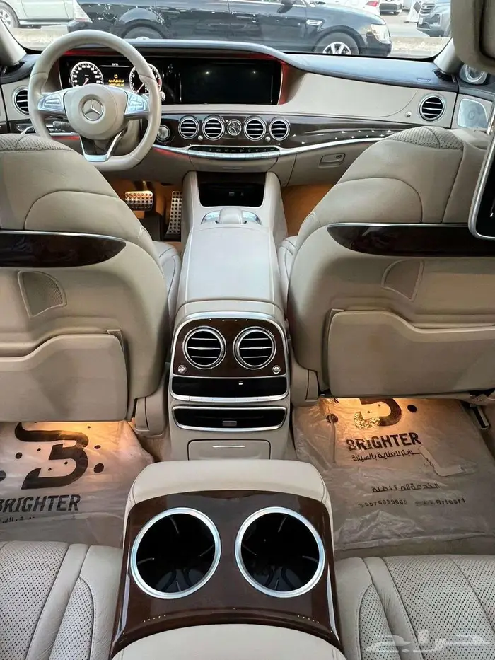 مرسيدس S400 موديل 2017 - معرض خلف للسيارات 11