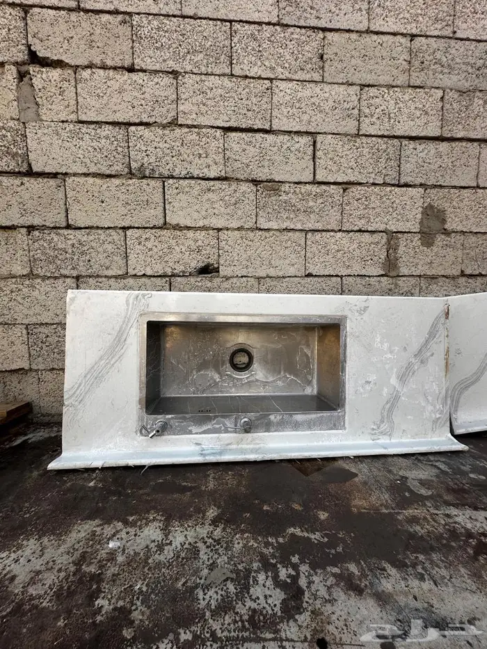 للبيع مجلى مطبخ إستيل نظيف 2