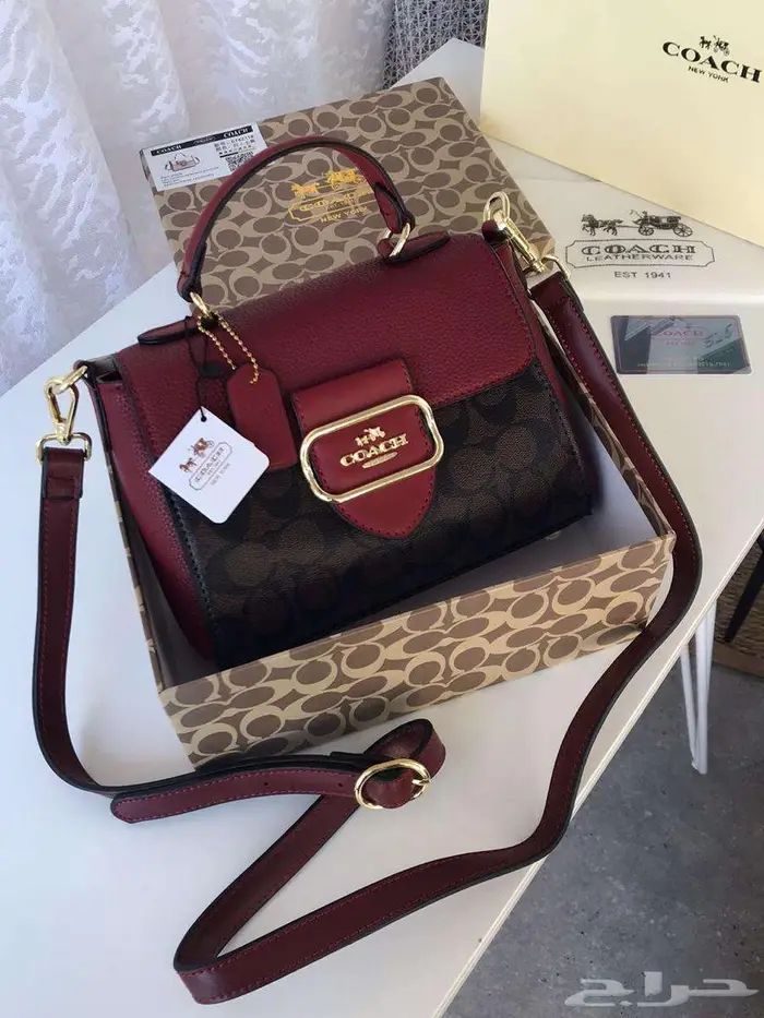 كشختك غير مع شنط ماركة كوتش  COACH شنطات ماركات طبق اصل كوبي 4