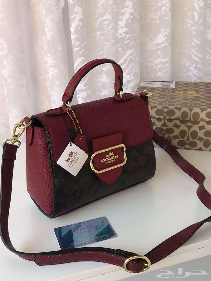 كشختك غير مع شنط ماركة كوتش  COACH شنطات ماركات طبق اصل كوبي 9