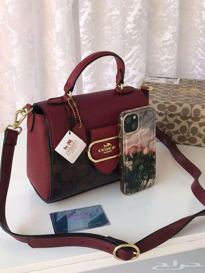 كشختك غير مع شنط ماركة كوتش  COACH شنطات ماركات طبق اصل كوبي 12