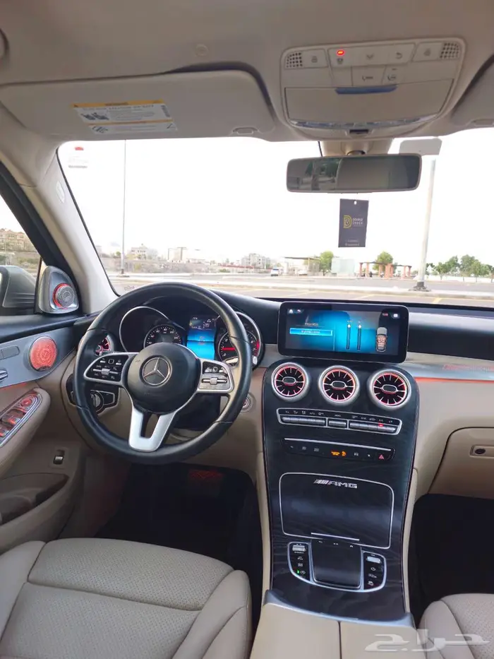 GLC 300 2020 GOLD فل اوبشن 37