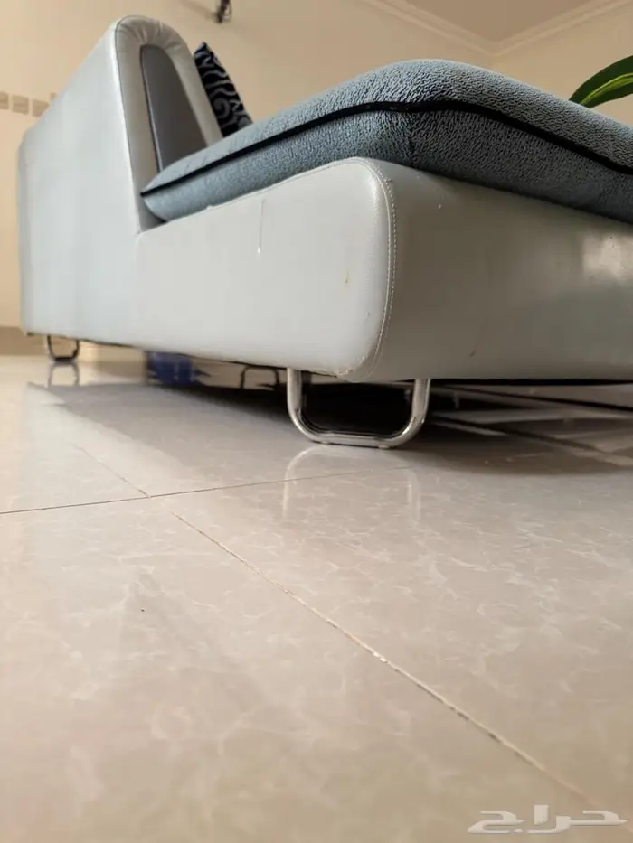 كنب للبيع رمادي انيق 3