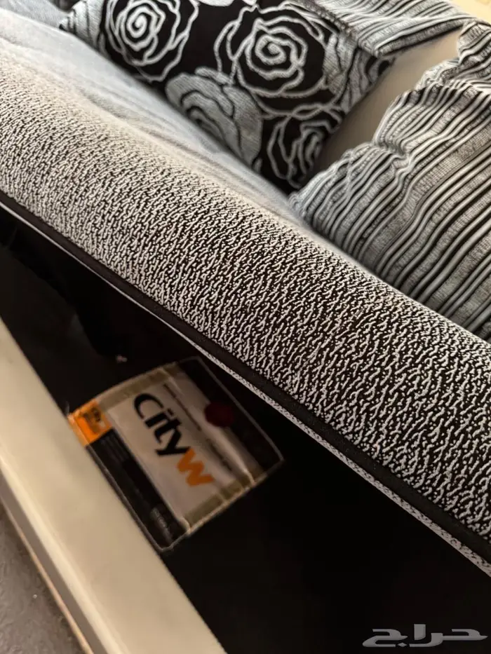 كنب للبيع رمادي انيق 6