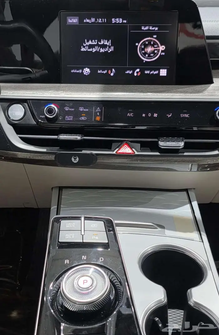 كيا K8 ستاندر V6 سعودي 2023 ممشى قليل 12