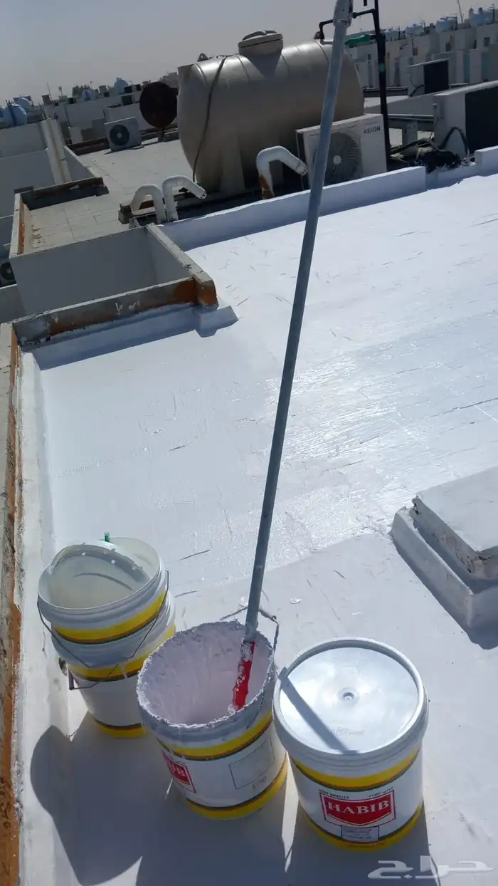 عوازل اسطح ضد تسرب المياه وعاكس للحراره الدمام الخبر القطيف 7