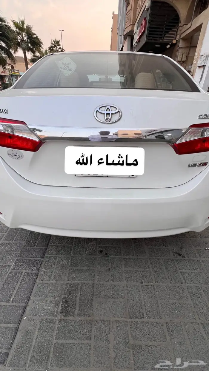 للبيع سياره كورلا بحاله ممتازه 0