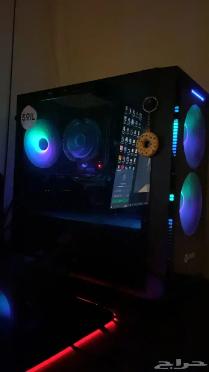 بي سي قيمينق نظييف مع ماوس وكيبورد 2