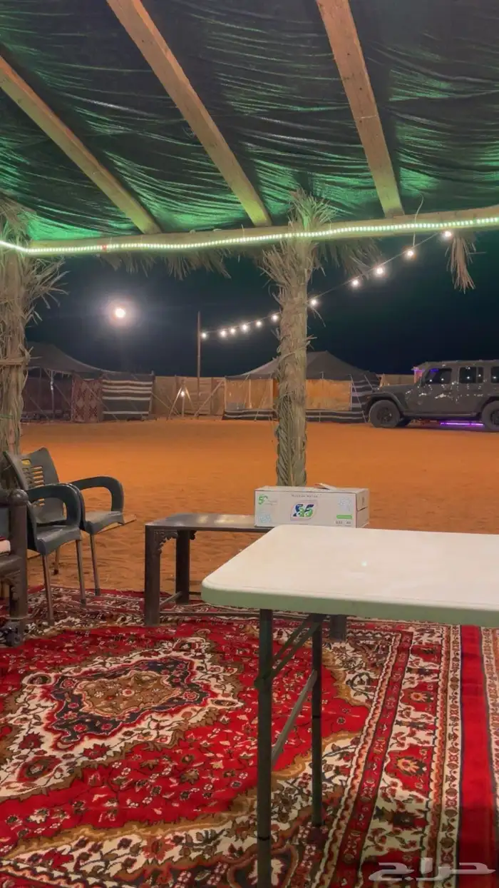 مخيمات التميمي على الرمال الذهبيه في جو عليل 3