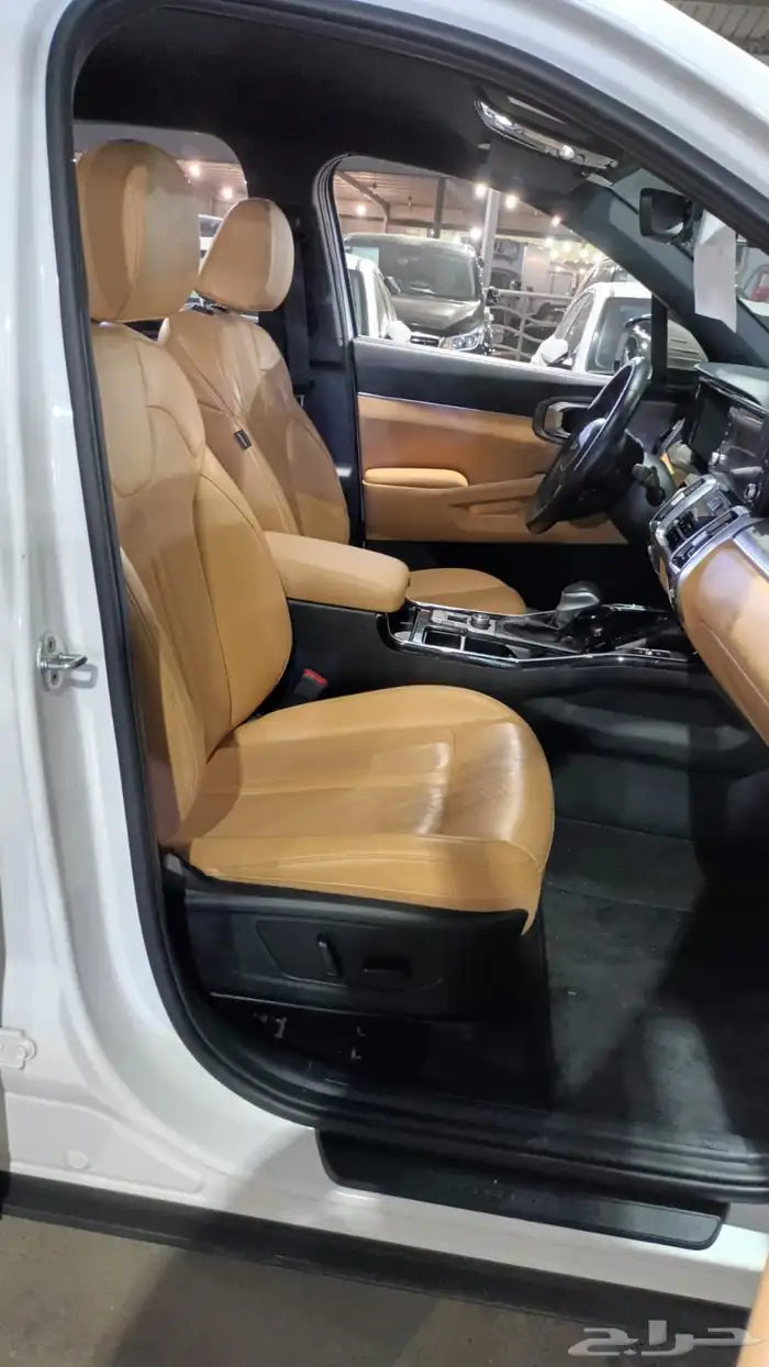 كيا سورنتو ابيض 2022 ديزل بطاقة جمركية وارد كوريا 10