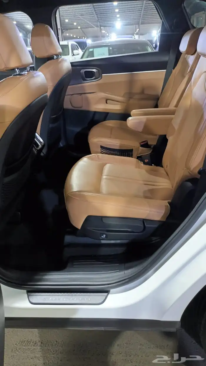 كيا سورنتو ابيض 2022 ديزل بطاقة جمركية وارد كوريا 7