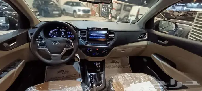 هيونداي اكسنت فل كامل فتحت سقف 2023 اصفار وكاله 3