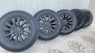 5 جنوط بترول رش مطفي مع الكفرات جاهزات للتركيب 0