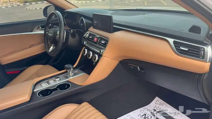 جنسس G70 2021 نظيفة جدا بودي وكالة شبه جديد بطاقة جمركية 22