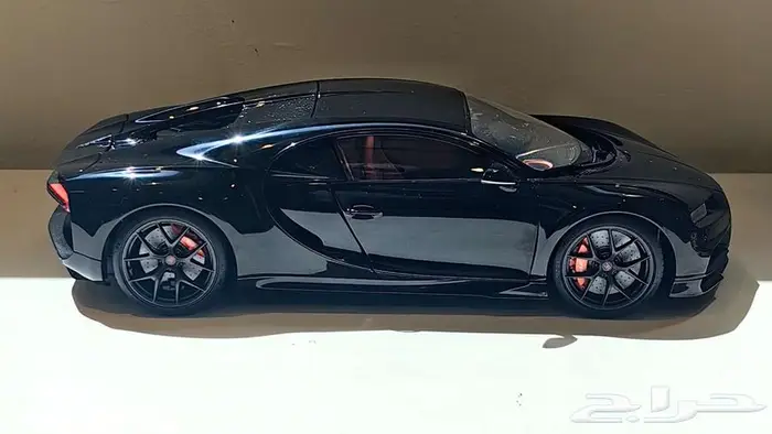 (( مجسم )) بوجاتي شيرون 2019 اسود 2