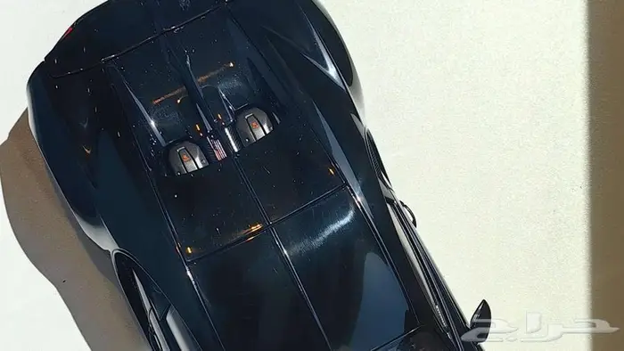 (( مجسم )) بوجاتي شيرون 2019 اسود 7