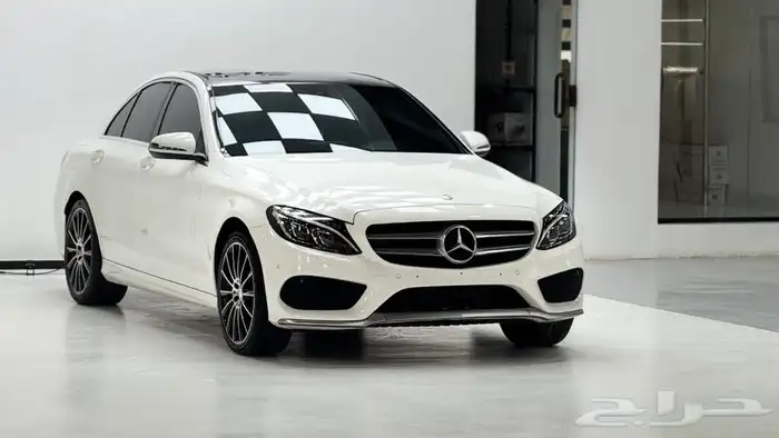 مرسيدس c200 لوحات دبي 5