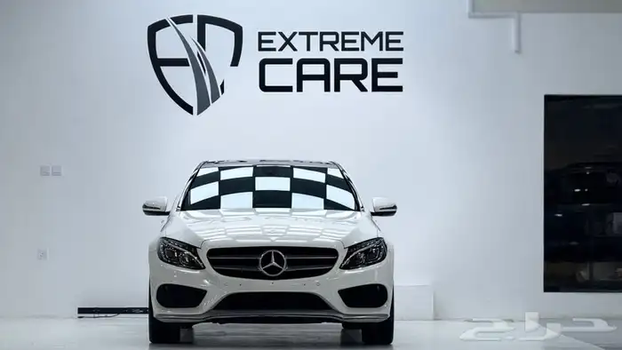مرسيدس c200 لوحات دبي 6