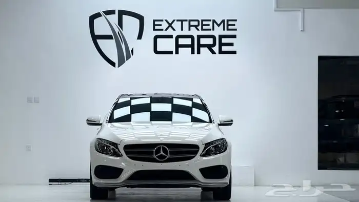 مرسيدس c200 لوحات دبي 8