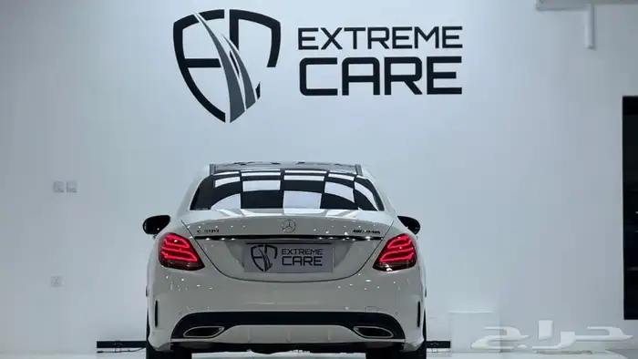 مرسيدس c200 لوحات دبي 4