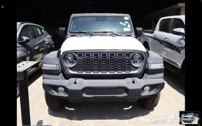 جيب رنجلر تيربو سبورت 2.0 2024 (اسود او رصاصي ) 0