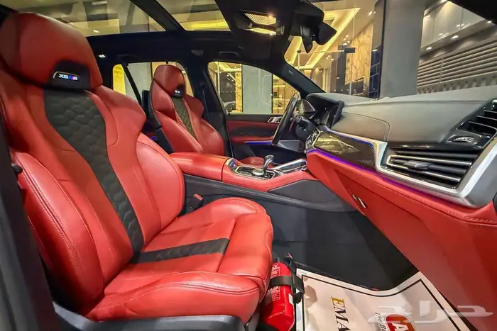 BMW X5 COMPETITION V8 2020 ابيض خليجي 5