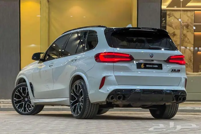 BMW X5 COMPETITION V8 2020 ابيض خليجي 3