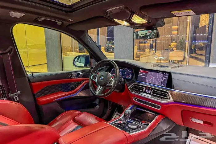 BMW X5 COMPETITION V8 2020 ابيض خليجي 7