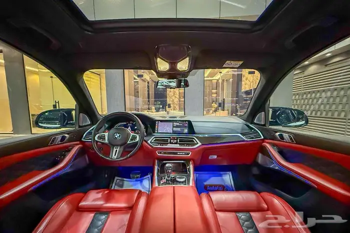 BMW X5 COMPETITION V8 2020 ابيض خليجي 6