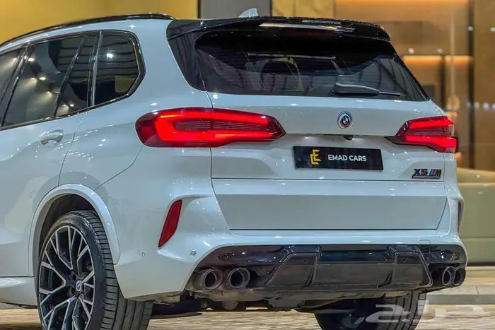 BMW X5 COMPETITION V8 2020 ابيض خليجي 4