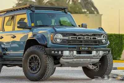 فورد برونكو رابتر V6 2022 ازرق سعودي index