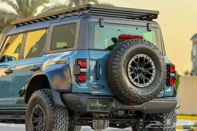 فورد برونكو رابتر V6 2022 ازرق سعودي index