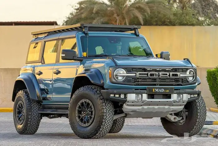 فورد برونكو رابتر V6 2022 ازرق سعودي 0