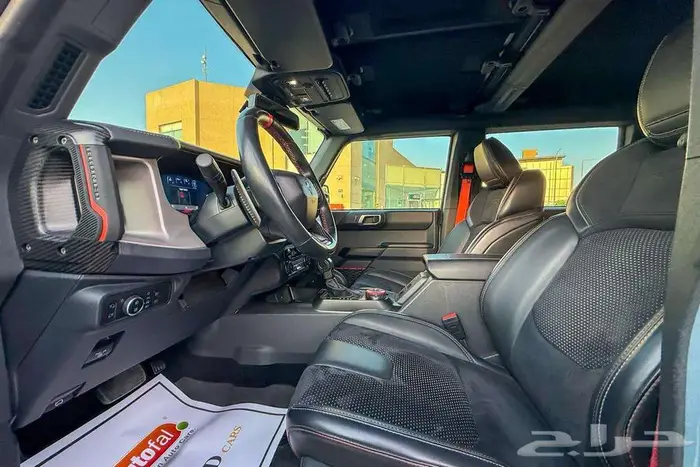 فورد برونكو رابتر V6 2022 ازرق سعودي 7