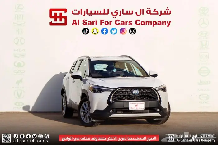 تويوتا كورولا كروس ليمتيد 2024 اقساط بنوك وشركات 0