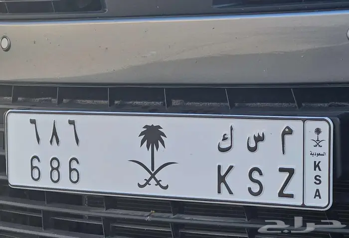 لوحة مميزة مسك قفل وشعار م س ك 3