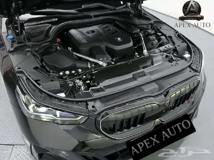 BMW 520i mkit 2024 أرخص سعر داخلي اوف وايت بلاك ادشن 4