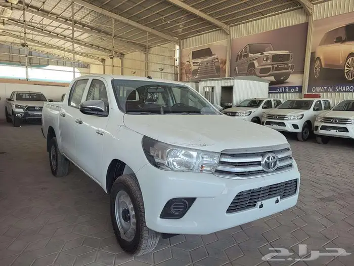 تويوتا هايلوكس غمارتين ديزل2.4 موديل 2025 عرض خاص 123500الف 0