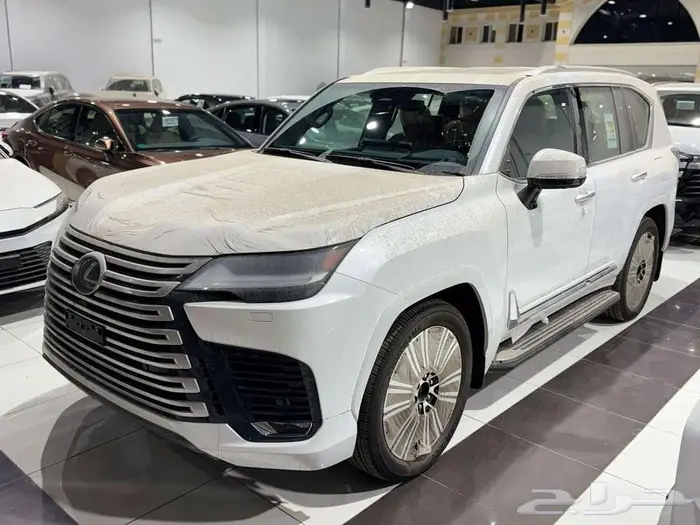 لكزس - LX600 BB - سماعه 25 بريمي - 2025 ابيض داخل جملي 2