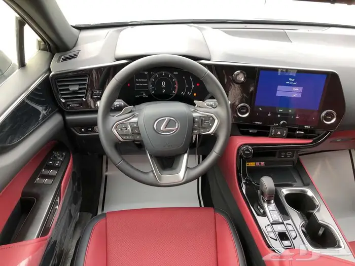 لكزس NX 350 AA 2025 تيتانيوم داخلي احمر 13