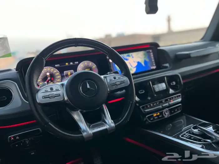 مرسيدس جي كلاس مخزن بحالة ممتازة 50