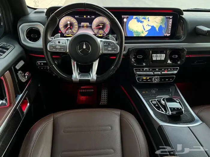 مرسيدس جي كلاس مخزن بحالة ممتازة 63