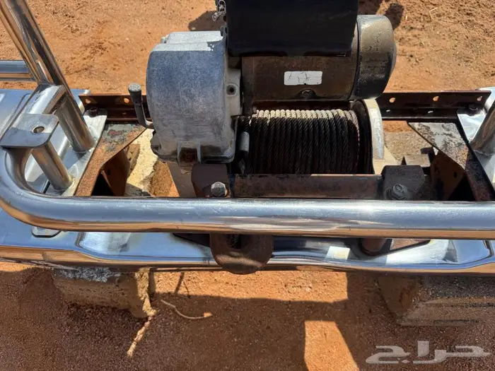 ونش لاندكروزر 89 وتحت وكالة شد بلد مع الصدام 6